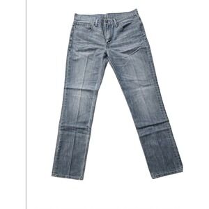 Levi's 511 Slim Fit Blue Jeans Men's 34x32 Light Wash Denim (Actual 34x31)